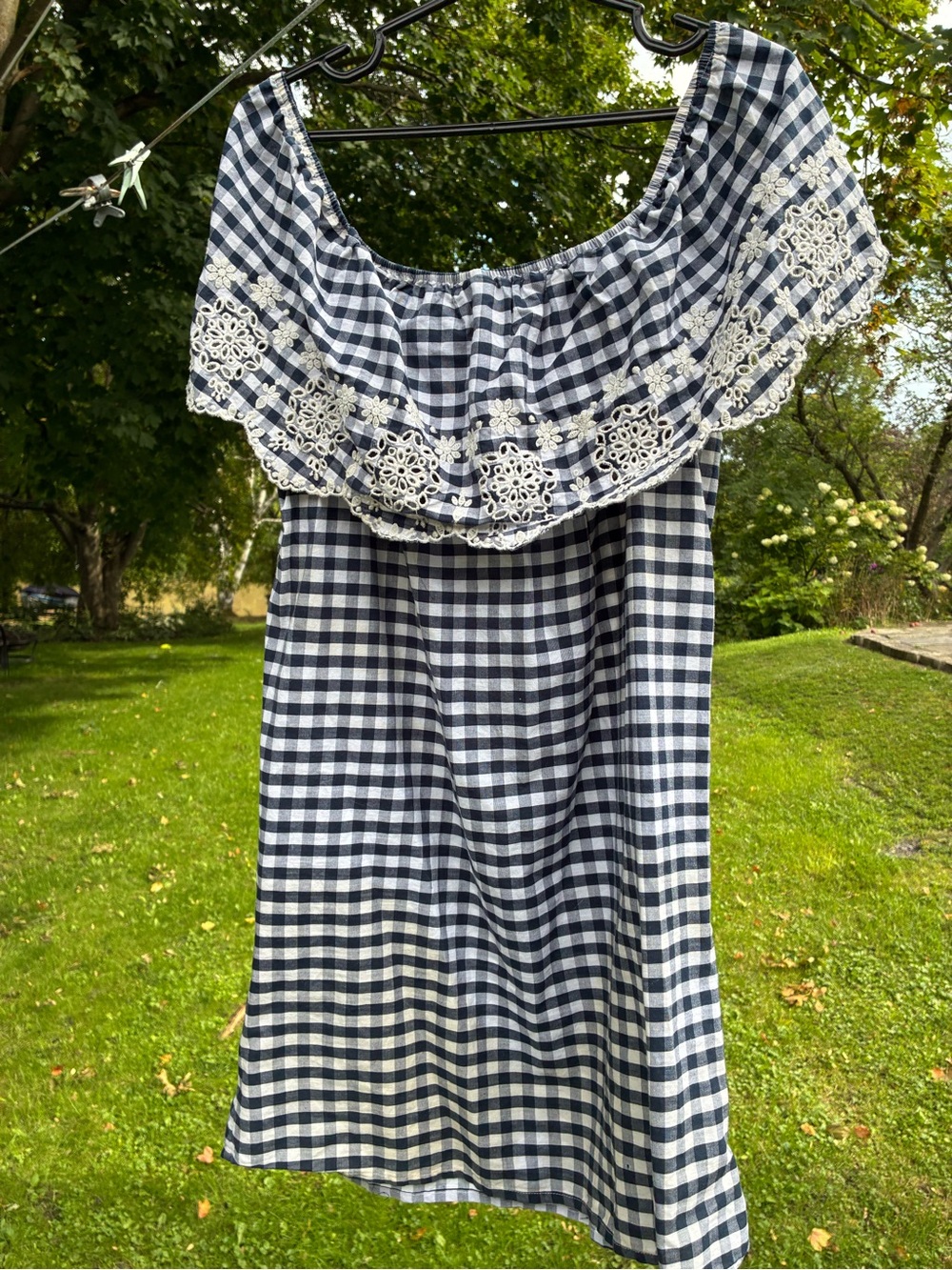 Gingham dress